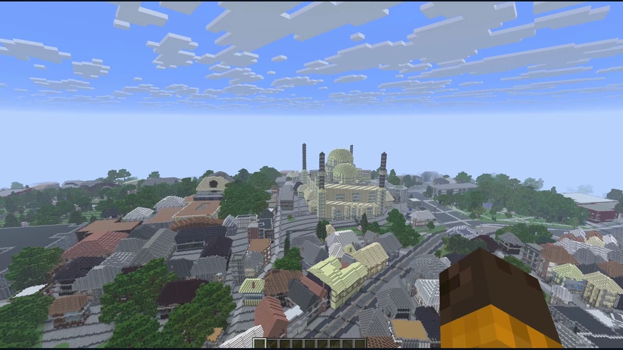 聖索菲亞大教堂 Minecraft Java 地圖 實機遊戲截圖 1