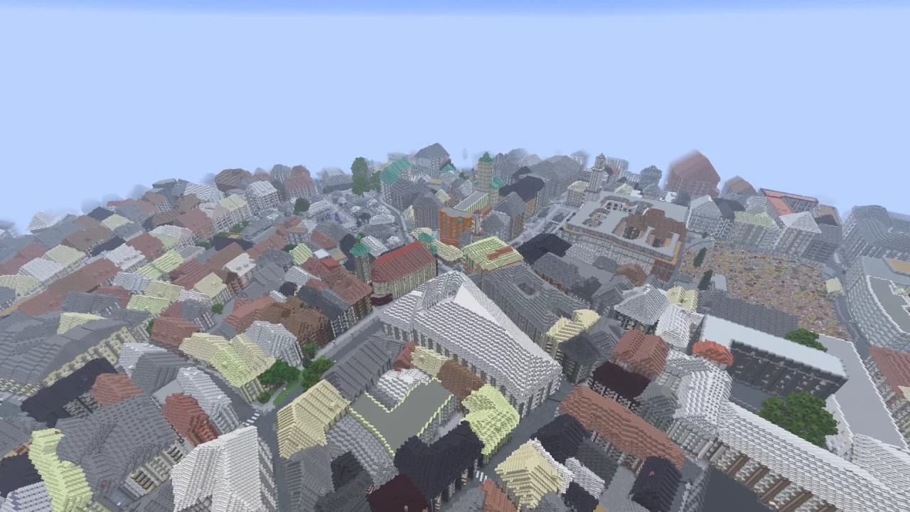 تحميل خريطة Minecraft: مارينبلاتز في ميونيخ لقطات من اللعبة 2