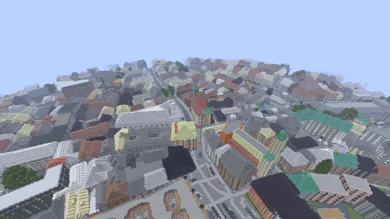 تحميل خريطة Minecraft: مارينبلاتز في ميونيخ لقطات من اللعبة 3