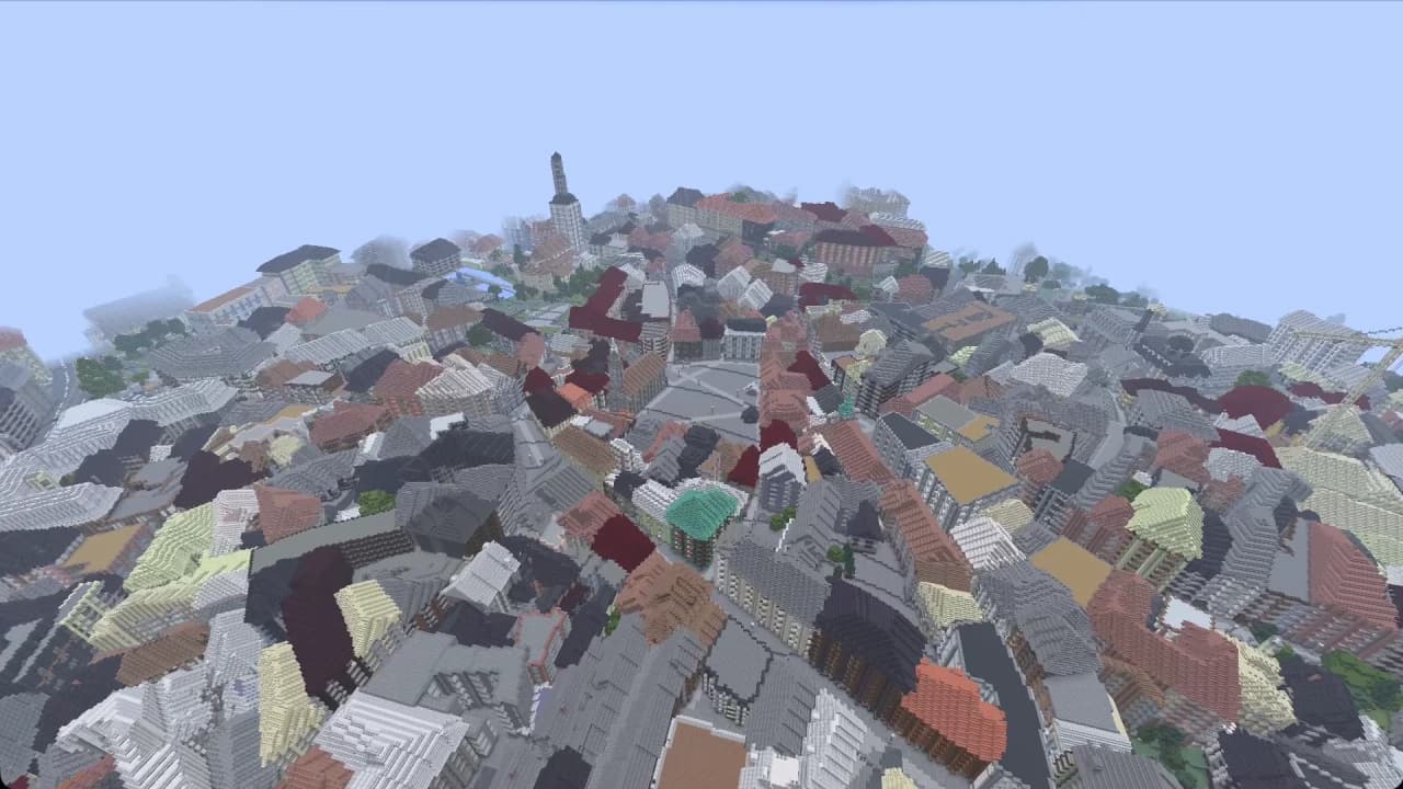 タリン旧市街のMinecraftマップをダウンロード ゲーム内スクリーンショット 2