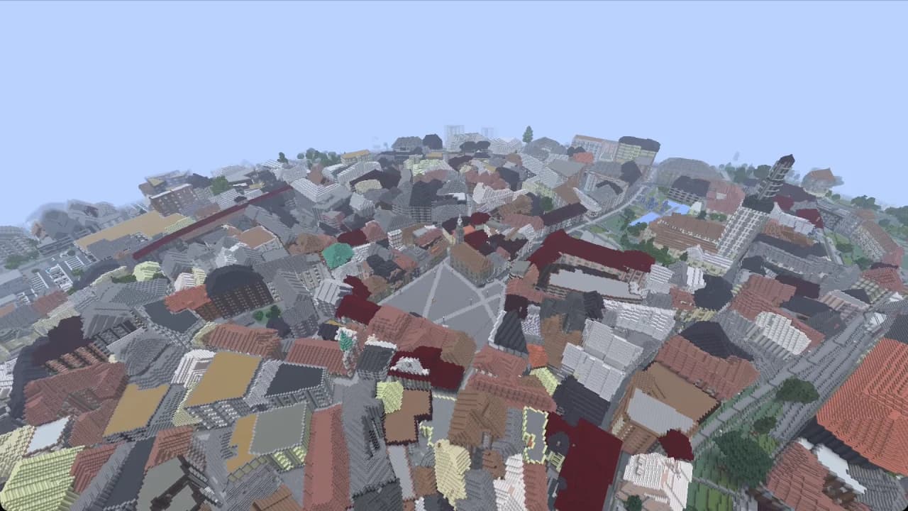 タリン旧市街のMinecraftマップをダウンロード ゲーム内スクリーンショット 3
