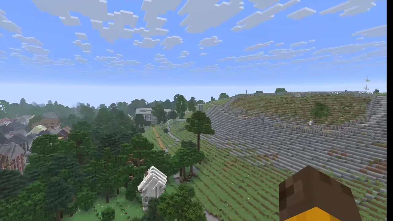 Atina Akropolisi ve Plaka Minecraft Java Haritası Oyun ekran görüntüleri 2