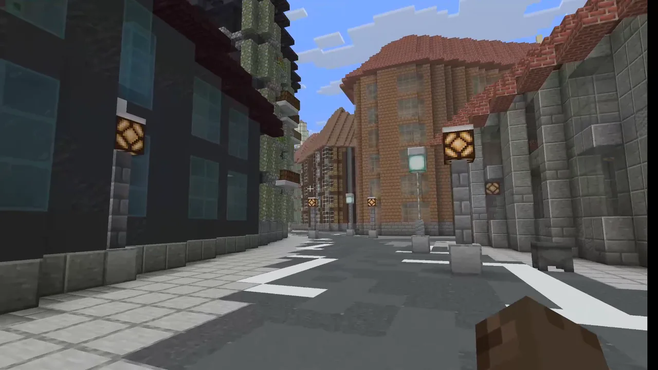خريطة Minecraft Java: ساحة البلدة القديمة في براغ لقطات من اللعبة 3