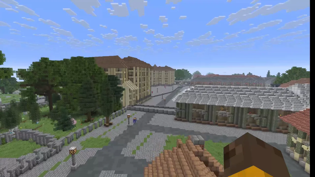Bản đồ Minecraft Java Cung điện Schönbrunn Ảnh chụp trong game 2