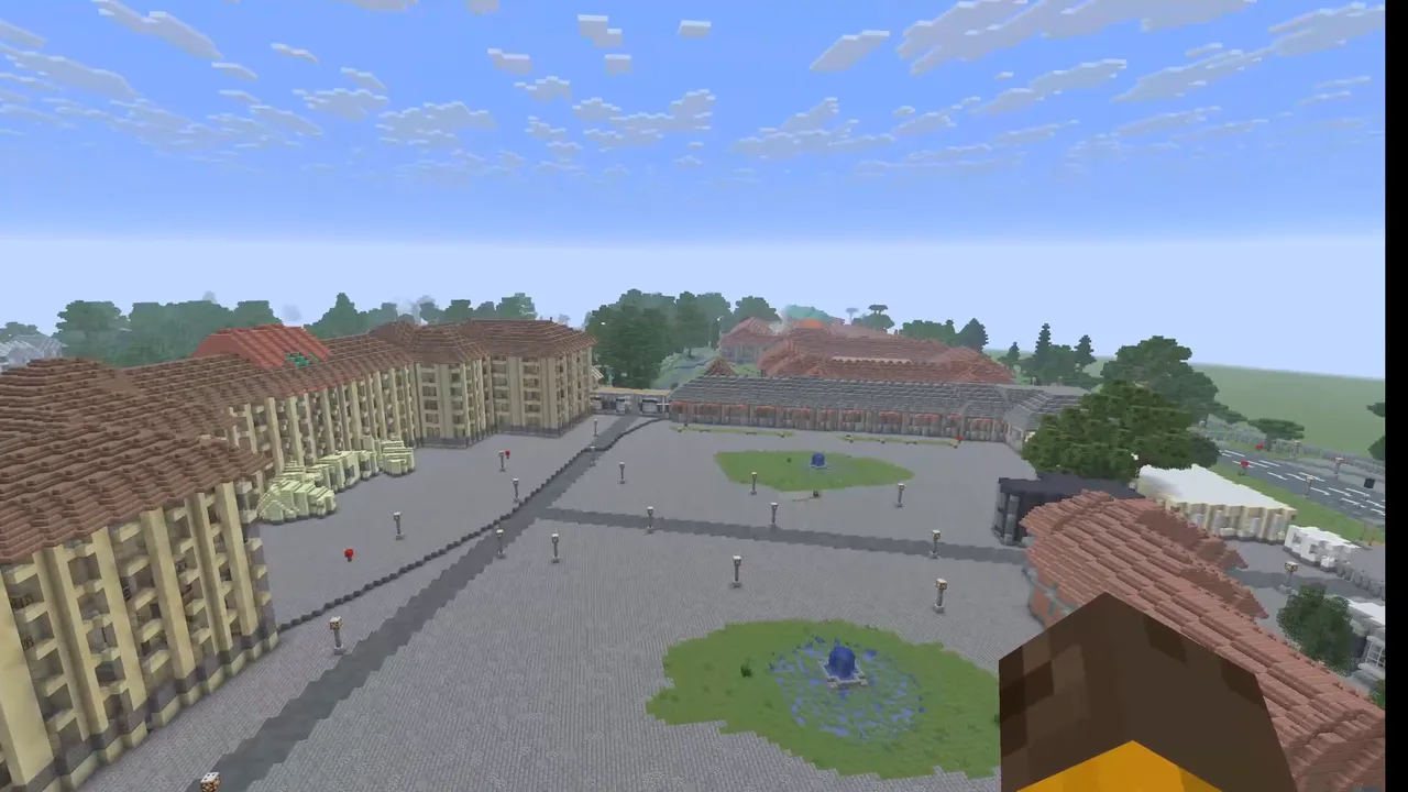 Bản đồ Minecraft Java Cung điện Schönbrunn Ảnh chụp trong game 3