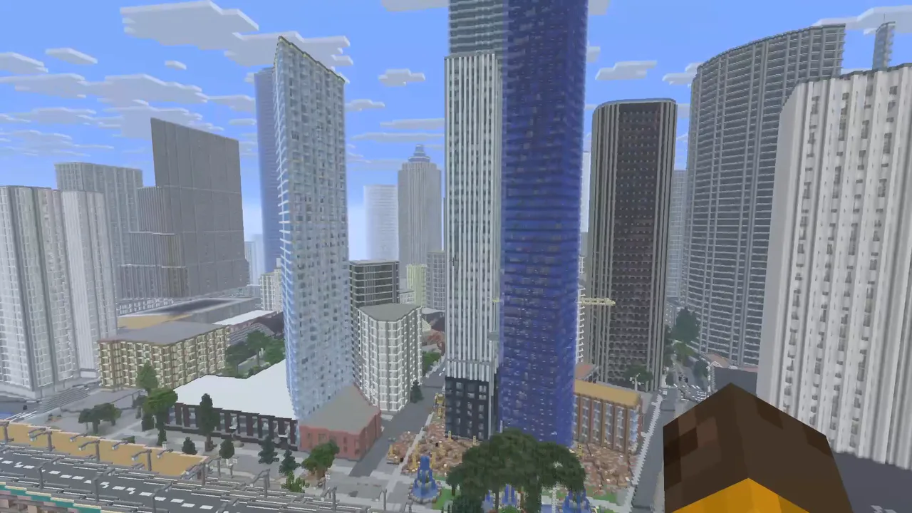 悉尼歌剧院与皇家植物园 Minecraft Java 地图 实机游戏截图 1