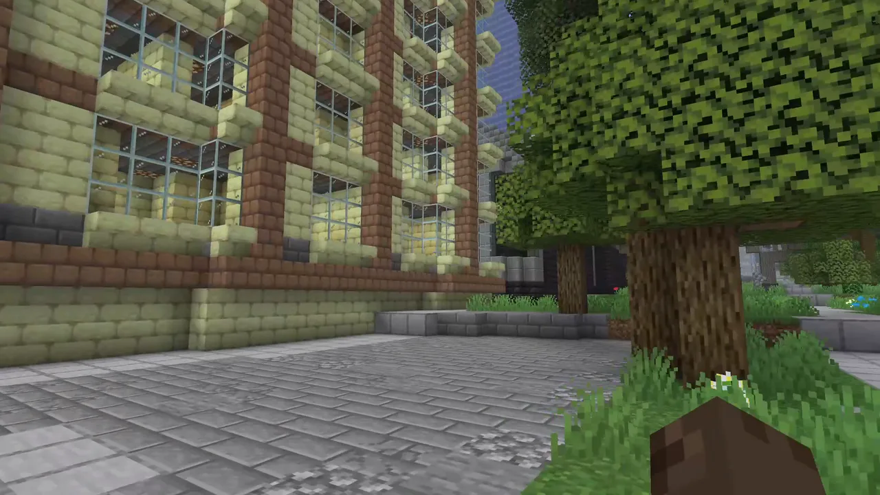 悉尼歌剧院与皇家植物园 Minecraft Java 地图 实机游戏截图 3