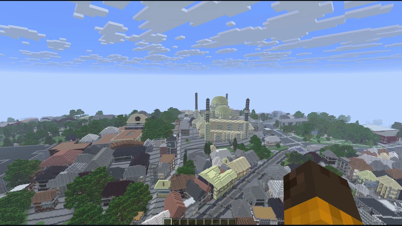 Hagia Sophia Minecraft-Java-Karte Screenshots im Spiel 1