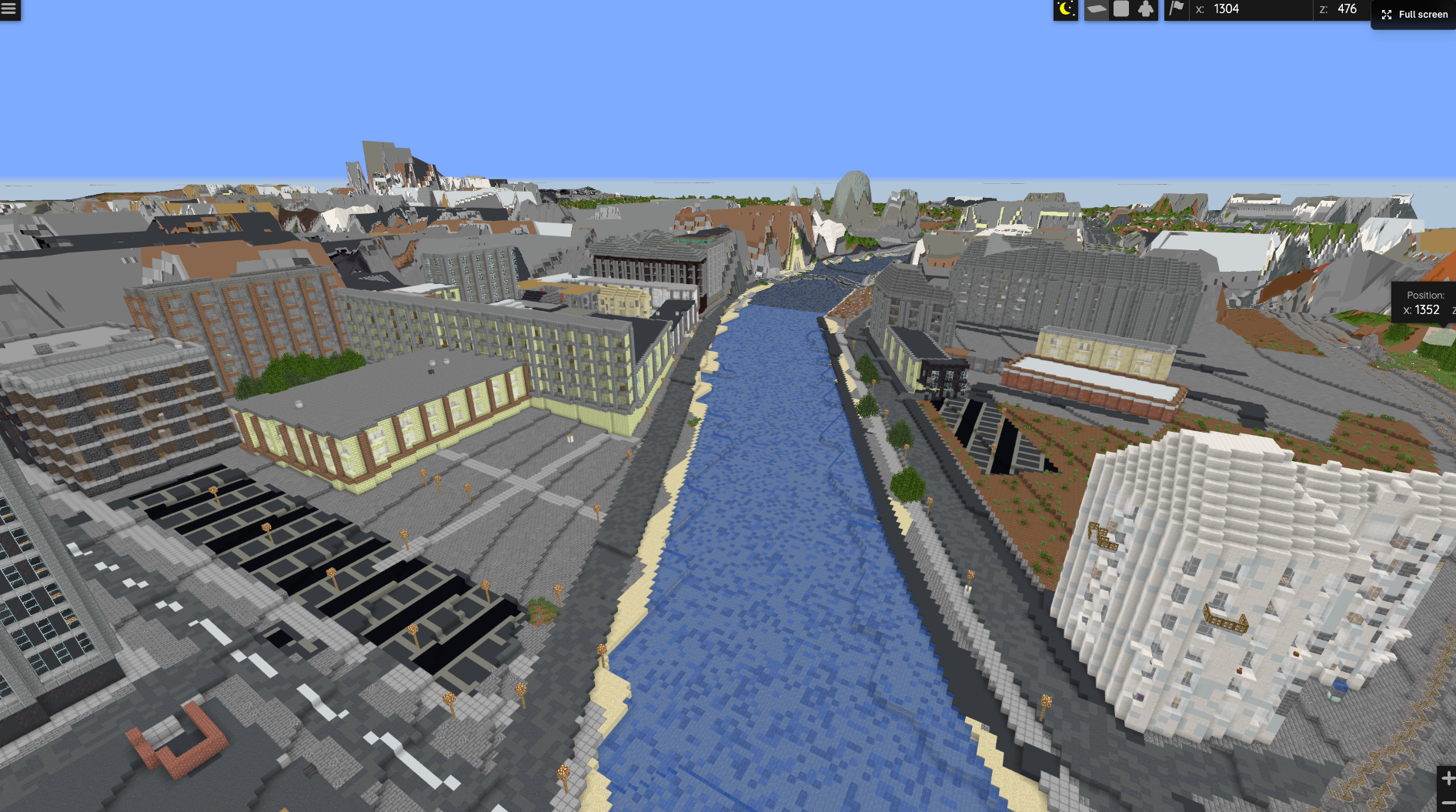 Mitte, Berlin, Germany Minecraft screenshot 2