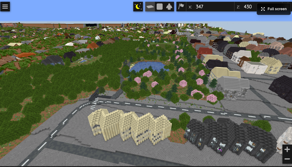 Bloomingdale Township, United States Minecraft screenshot 2