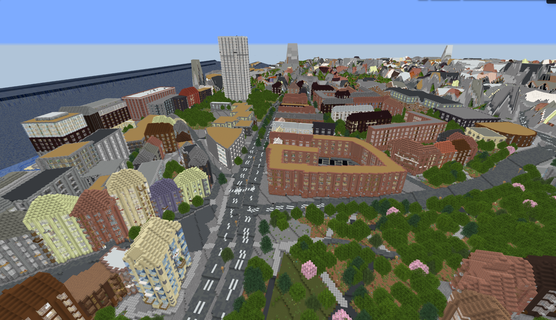 Hamburg, Germany Minecraft screenshot 2