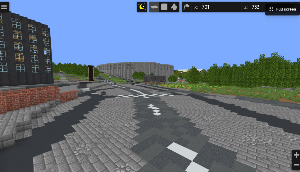 Municipio Roma I, Rome, Italy Minecraft screenshot 2